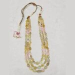 Golden Rutile Stone Necklace