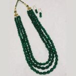 Emerald Beaded Necklace - Image 2