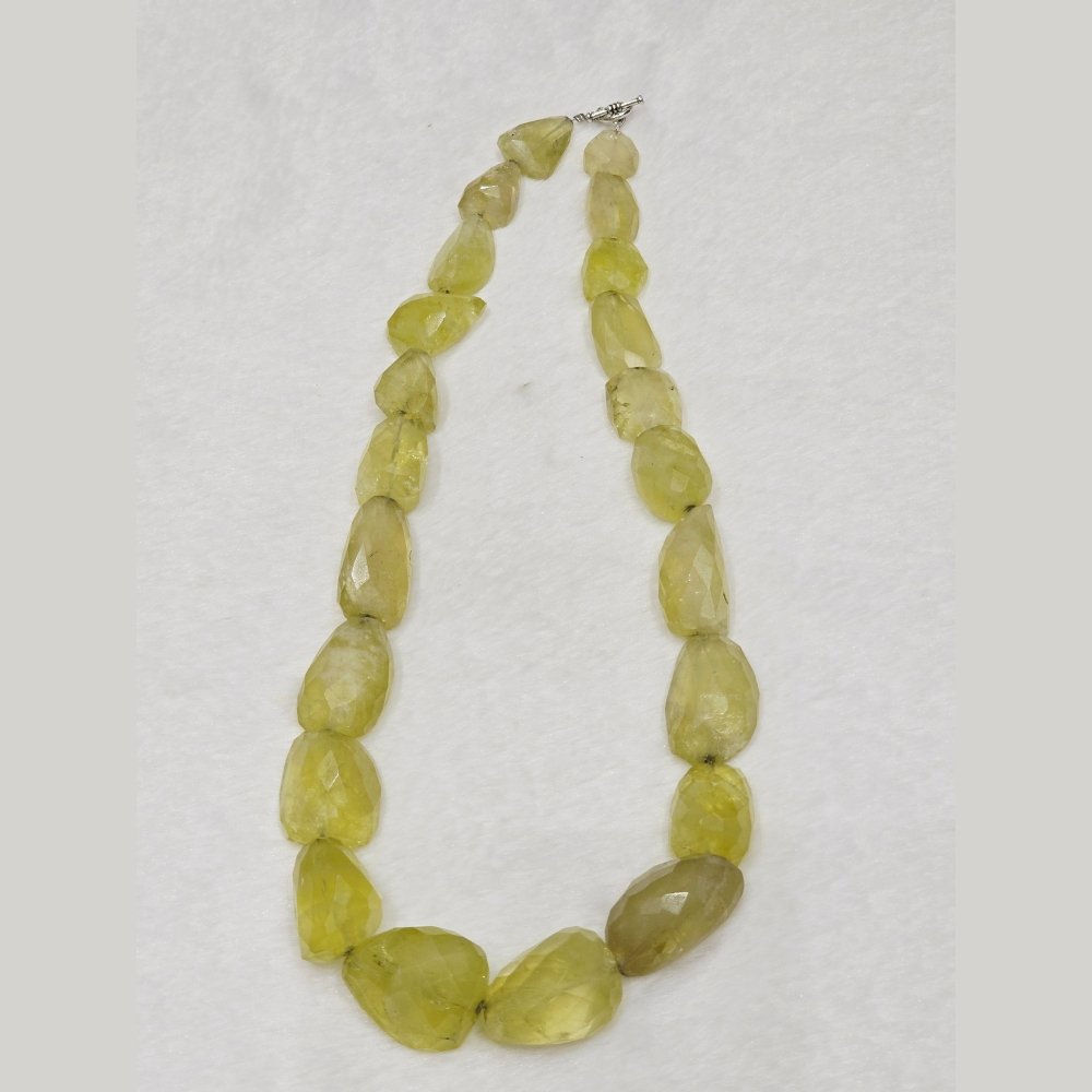 13 Peridot Stone Necklace - Image 1
