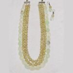 Lemon Quartz Stone Necklace - Image 4