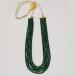 Emerald Beaded Necklace