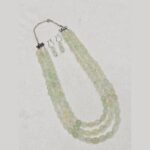 Natural Pranite Stone Necklace