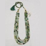 Emerald Beaded Necklace