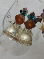 Real Monalisa Stone Earrings - Image 2