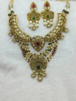 2 Gram Gold Necklace Set - Image 4