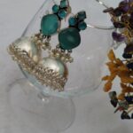 Real Monalisa Stone Earrings