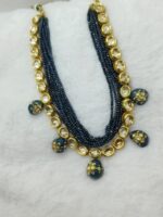 Kundan Necklace Set - Image 4