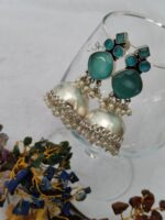 Real Monalisa Stone Earrings - Image 2