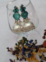 Real Monalisa Stone Earrings - Image 3