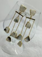 White Turmuline Earrings - Image 2