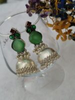 Real Monalisa Stone Earrings - Image 4