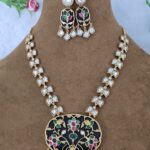 Amrapali 22 Carat Gold Plated Artificial Necklace Set for Women