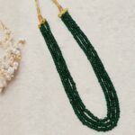 Green Beaded Necklace - Image 2