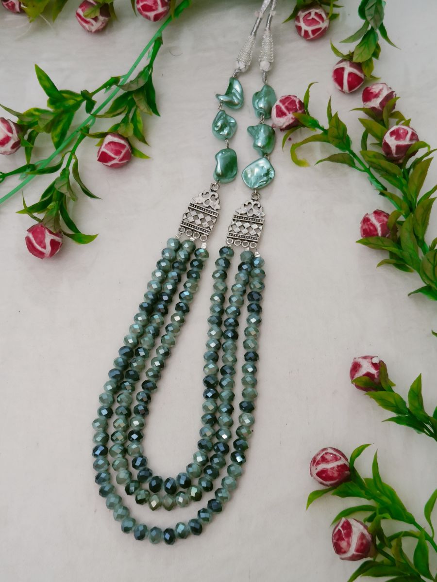 2.jpg Barook with rare shade of crystals necklace - Image 1