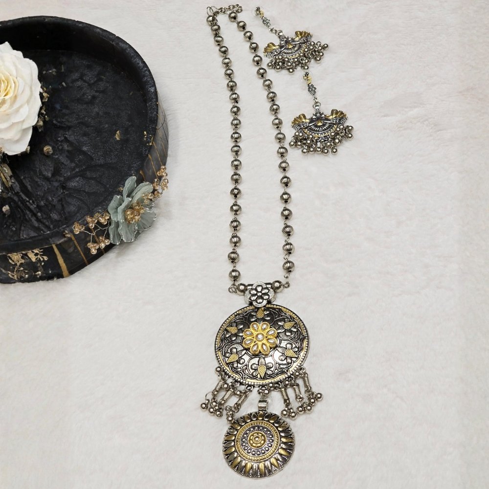 20-4.jpg Oxidized Necklace - Image 1