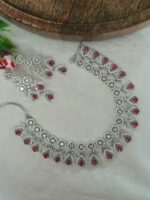 American Diamond Necklace Set - Image 2