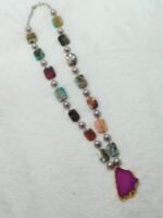 Agate Stone Necklace - Image 4
