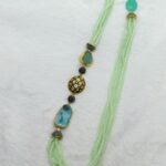 Crystals with Agate Stone Necklace