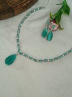 American Diamond Necklace Set - Image 3
