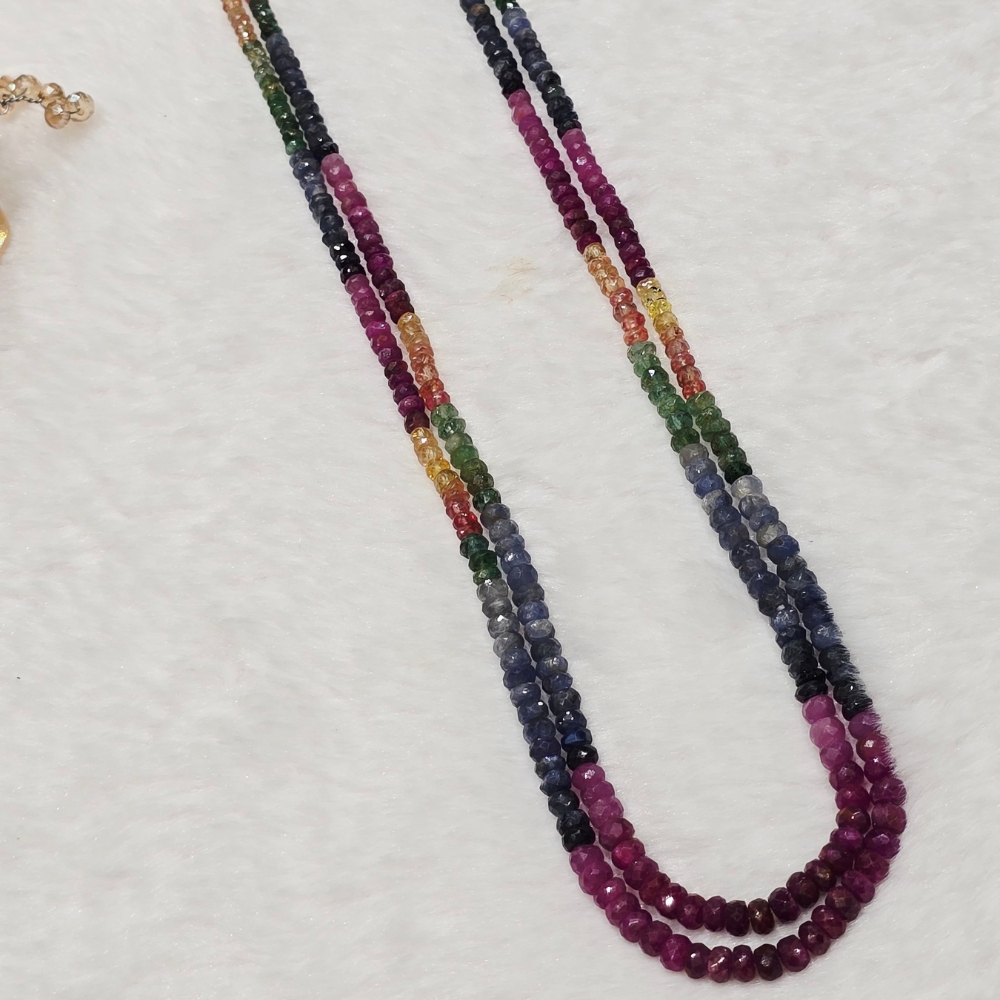 3-1-1.jpg Multicolor Beaded Necklace - Image 1