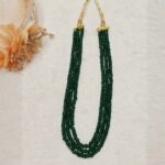 Green Beaded Necklace - Image 3