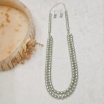 Silverish Gray Pearl Necklace