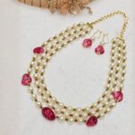 Shell Pearl Necklace - Image 3