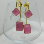 Rose Quartz Earrings