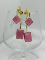 Rose Quartz Earrings