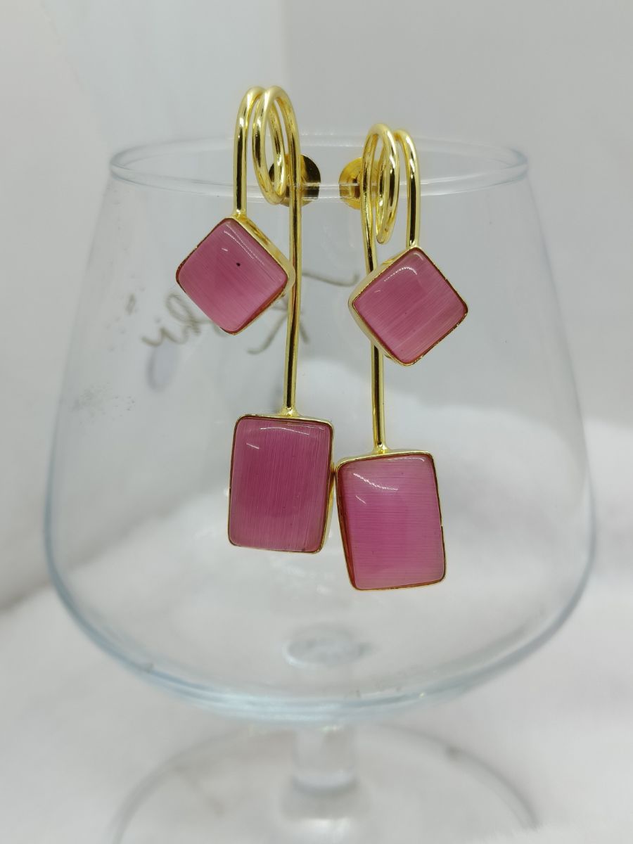 4-5.jpg Rose Quartz Earrings - Image 1
