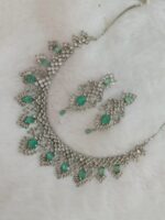 American Diamond Necklace Set - Image 4