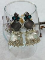 Real Monalisa Stone Earrings
