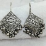 Oxidized Earrings