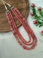 Agate and Onyx Necklace