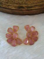 Rose Quartz Earrings - Image 3
