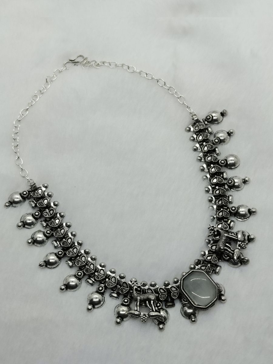 57-2.jpg Oxidized Necklace - Image 1