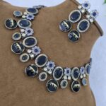 Sabyasachi Semi-Precious Stone Necklace Set for Women