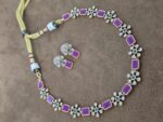 2 Gm Gold Plated Stone-Studded Necklace Set for Women - Image 2