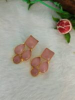 Rose Quartz Earrings