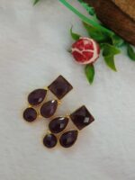 Smoky Topaz Earrings