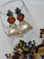 Real Monalisa Stone Earrings - Image 3